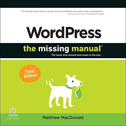 Free audibook from Amazon Audible. Amazon.com: Wordpress (3rd Ed.): The Missing Manual: The Book That Should Have Been in the Box (Audible Audio Edition): Matthew MacDonald, Michael Butler Murray, Ascent Audio: Books