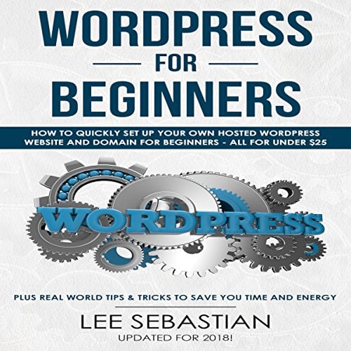 Book cover of WordPress for Beginners by Lee Sebastian